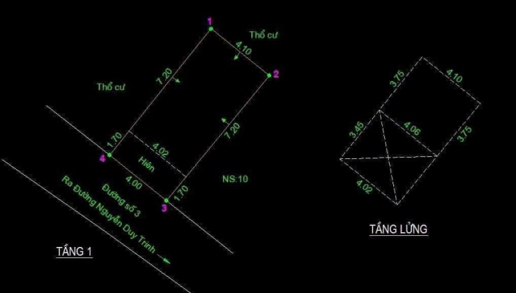 Bán nhà đường số 3 P.Long Trường Q9 cách,Nguyễn duy Trinh 50m.1.25 tỷ