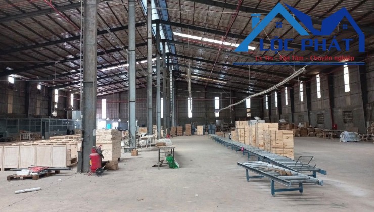 Cho thuê nhà xưởng 12.500m2 giá 30k/m2 gần khu công nghiệp Sông Mây