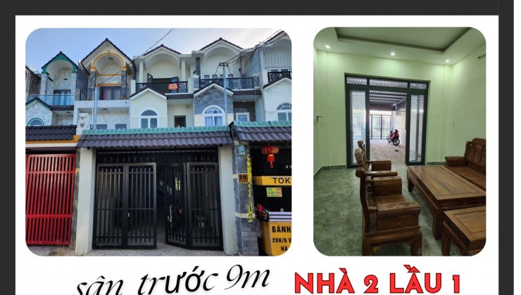 BÁN NHÀ MỚI 2 LẦU 1 TRỆT DX 095 HIỆP AN DIỆN TÍCH SÀN 176M2 KHU ĐÔNG DÂN CƯ Ở HAY KINH DOANH ĐỀU THUẬN LỢI