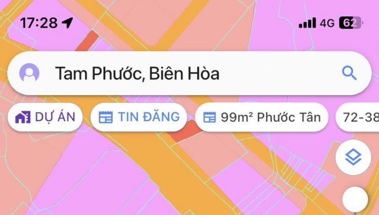 Dãy trọ 5x25, 5 phòng giá 1.15 tỷ Tam Phước, Biên Hòa, Đồng Nai