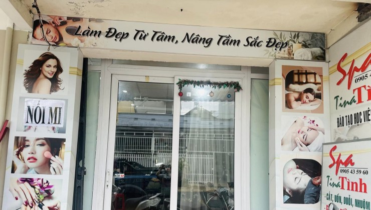 CẦN SANG GẤP MB ĐANG KINH DOANH TÓC - NAIL - SPA ngay mặt tiền ngô quyền phường 6 nhà nguyên căn