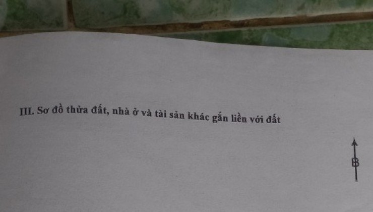 **CẦN BÁN LÔ ĐẤT MẶT TIỀN TẠI THỊ XÃ BẾN CÁT - TỈNH BÌNH DƯƠNG