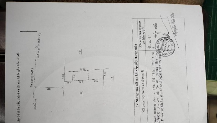 NHÀ ĐẸP – GIÁ CỰC TỐT – CHÍNH CHỦ CẦN BÁN CĂN NHÀ 374 Đường Cách Mạng Tháng 8, PlieKu