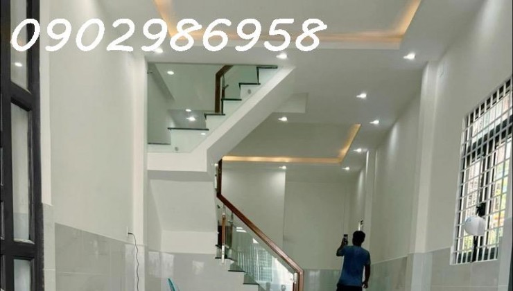 Q.6 CĂN GÓC 2 MẶT THOÁNG MÁT - NHÀ 2 TẦNG BTCT - 56M2 - 4x14M - SỔ NỞ HẬU ĐẦY ĐỦ - GIÁ CHỈ HƠN 5.3 TL