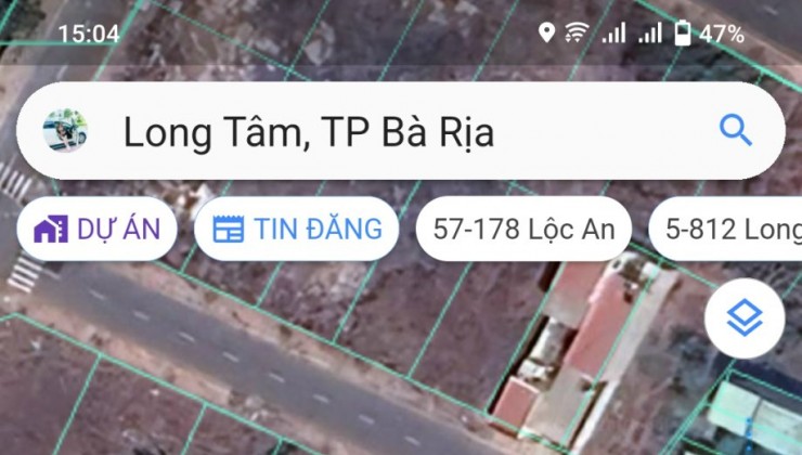 Chủ cần bán lô biệt thự 300mv  phường long tâm tp bà rịa