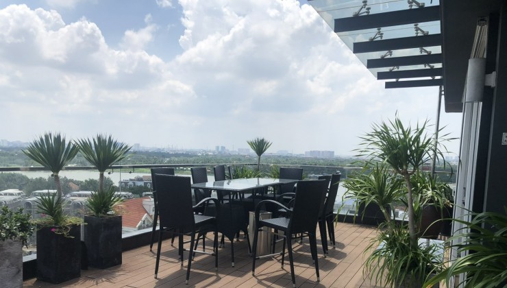 Cho thuê ROOFTOP (SÂN THƯỢNG ) toà nhà ngay trung tâm khu vực thảo điền quận 2