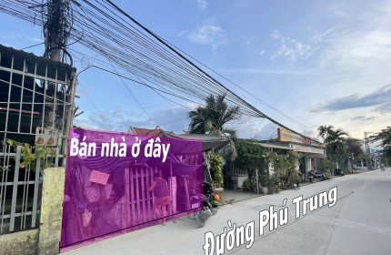 Bán nhà Vĩnh Thạnh Nha Trang mặt tiền đường Phú Trung Nha Trang giá 2,4 tỷ