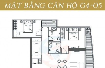 Bán căn hộ 84m2 tòa G4, G5 bc hướng ĐN le grand jardin sài đồng, long biên