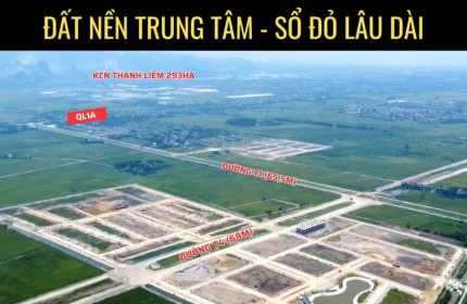 Mở bán đợt 1 dự án Khu đô thị Tân Thanh Elite CIty Thanh Liêm- Hà Nam, gần trung tâm hành chính mới huyện Thanh Liêm