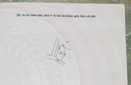 CC F0 cần bán mảnh đất 51m2, mt 5m, nhỉnh 3.x tỷ, Mặt phố An Thắng, Biên Giang, Hà Đông, Hà Nội.