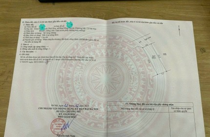 Cc gửi bán 56.9m2 ; mt=mh= 4.5m, 2.x tỷ, Phụng Châu huyện Chương Mỹ Hà Nội, ô tô tránh, kinh doanh