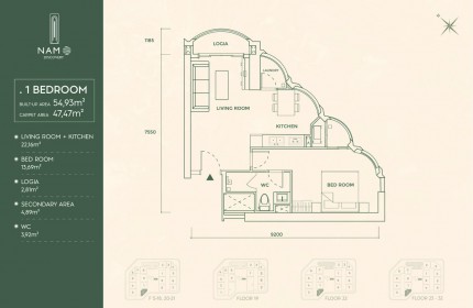 Bán căn hộ chung cư A -1004 Nam Ô Discovery Đà Nẵng vào hợp đồng CĐT. LH 0865566675