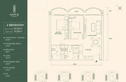 Bán căn hộ chung cư A -1001 Nam Ô Discovery Đà Nẵng CK lên đến 8%. LH 0865566675