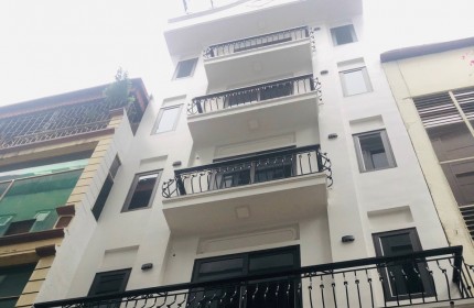 Bán tòa nhà cho thuê Kim Giang, Đại Kim, ô tô tránh, dt 98m2, 8 tầng thang máy, 18 tỷ