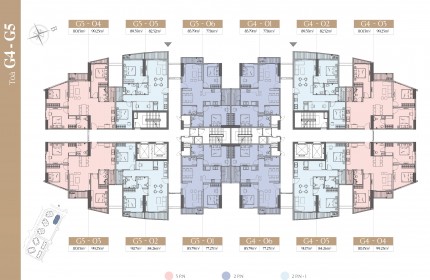 Bán căn hộ 82m2 le grand jardin tòa G4, G5 bc hướng TB sài đồng, long biên