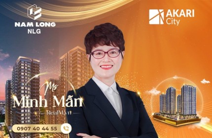 giao thương mua bán CĂN HỘ AKARI NAM LONG, VÕ VĂN KIỆT QUẬN BÌNH T N ngay Q8, pháp luật RÕ RÀNG, SỔ HỒNG RIÊNG, NHẬN NHÀ còn mới Ở cũng như mang đến