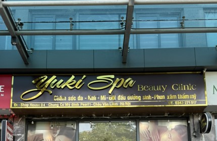 CẦN SANG NHƯỢNG SPA KHU VỰC NAM TỪ LIÊM HÀ NỘI - Shop house 04, cc Mỹ đình pearl 1, Châu Văn Liêm