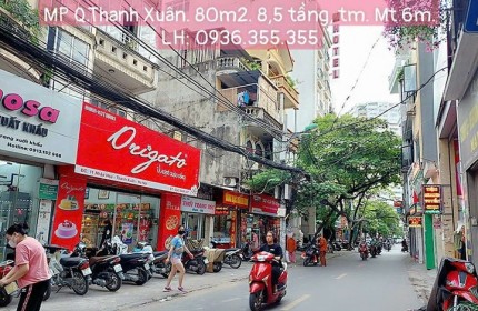 Chính Chủ Bán Nhà Mặt Đường Nhân Hoà, 80m2, 9 Tầng, Mặt Tiền 6m, Giá Đầu Tư, ###