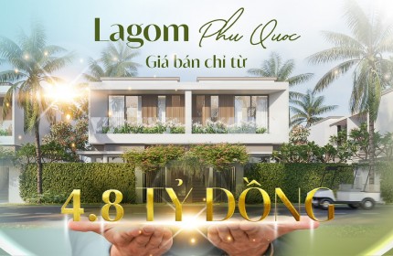 GIÁ GÓC TRỰC TIẾP TỪ CĐT biệt thự Lagom Phu Quoc 0987663865 cách biển bãi Trường 100m