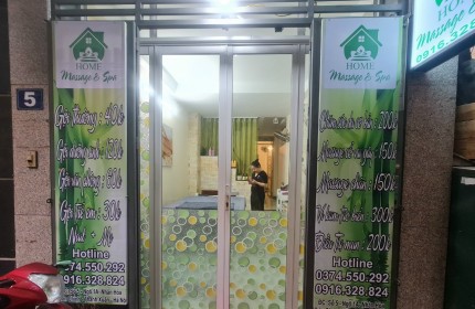 CHÍNH CHỦ SANG NHƯỢNG TIỆM MASSAGE - SPA HOẶC CHO THUÊ NHÀ TẦNG 1 LÀM VĂN PHÒNG RIÊNG