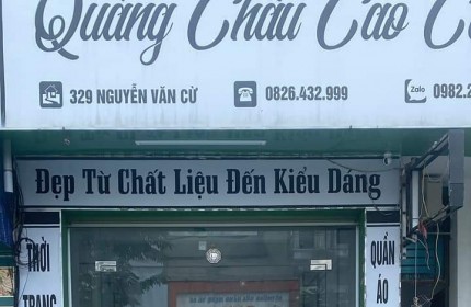 CHÍNH CHỦ CHO THUÊ MẶT BẰNG TẦNG 1 - NHÀ 329 NGUYỄN VĂN CỪ - TP VINH