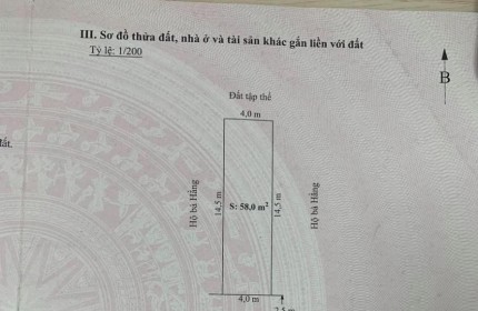 Bán đất 58m2 đường 5m tại An Đồng, An Dương - Giá:1,x tỷ