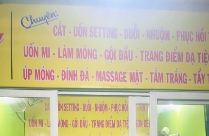 Mình cần sang tiệm Nail-Mi-Gội đang hoạt động bình thường 