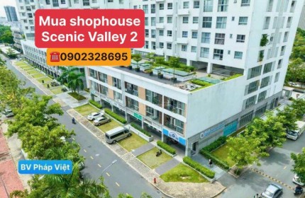 Bán shophouse tầng trệt khu dân cư Scenic Valley 2 Nguyễn Văn Linh - Giá gốc từ chủ đầu tư Phú Mỹ Hưng