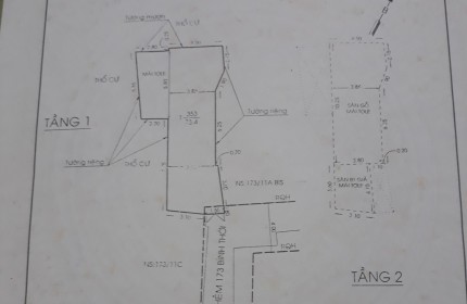 CHÍNH CHỦ BÁN NHÀ ĐƯỜNG BÌNH THỚI - PHƯỜNG 11 - QUẬN 11 Nhà có phòng trọ cho thuê