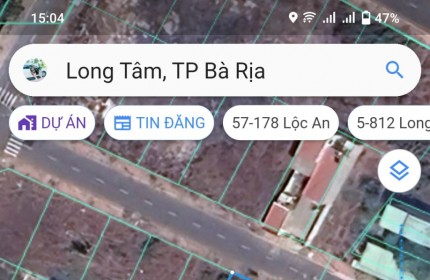 Chủ cần bán lô biệt thự 300mv  phường long tâm tp bà rịa