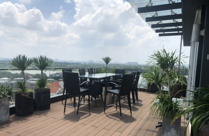 Cho thuê ROOFTOP (SÂN THƯỢNG ) toà nhà ngay trung tâm khu vực thảo điền quận 2