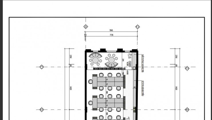 Cho thuê sàn tầng 5 phố Đặng Tiến Đông, Đống Đa, Hà Nội, DTSD 215m2, thông sàn, giá 40 triệu/tháng