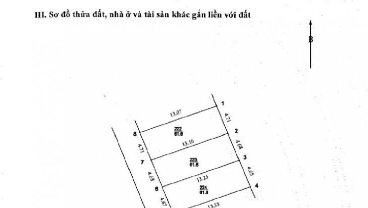 Mảnh đất Long Biên Full thổ cư 65m2 giá chỉ 2,65 tỷ cần bán gấp