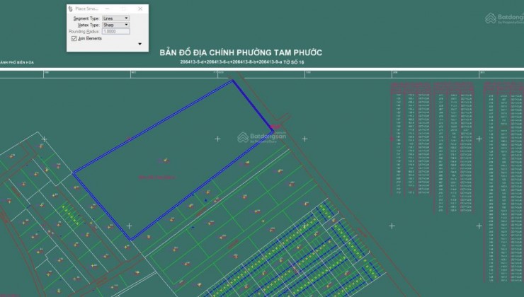 Bán đất mặt tiền đường Mai Chí Thọ, TP Biên Hòa đối diện Khu công nghệ cao ĐN nở hậu có sẵn thổ cư