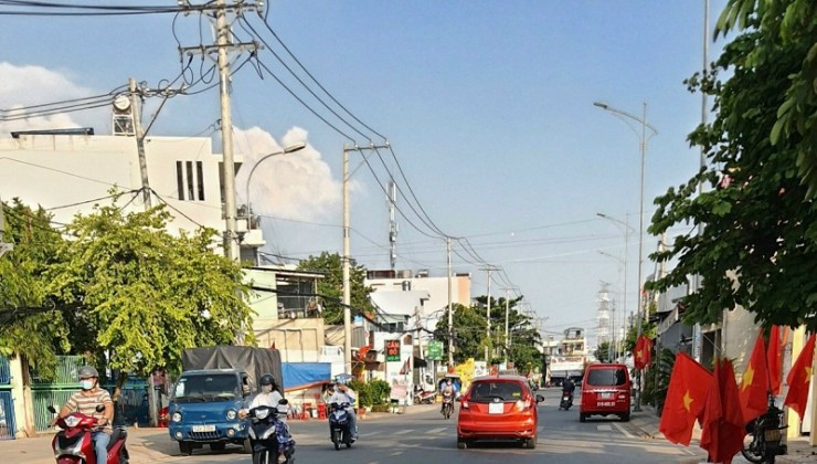 BÁN LÔ ĐẤT MẶT TIỀN TRẦN THỊ NĂM 4.2X32M HẬU 6M 151.3M2 GIÁ 14.9T