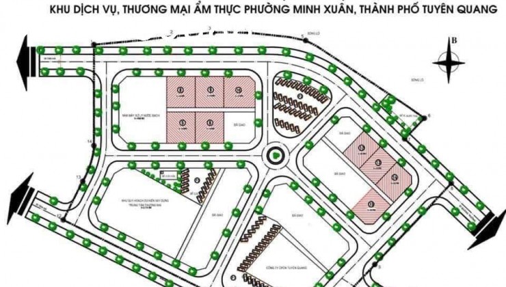 Đất 2 mặt tiền đường Ngô Quyền view Sông Lô mặt tiền 18m