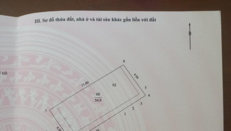 Bán nhà Lê Trọng Tấn 55m2x5m phân lô quân đội ô tô kinh doanh 11 tỷ ctl, sổ vuông đẹp.