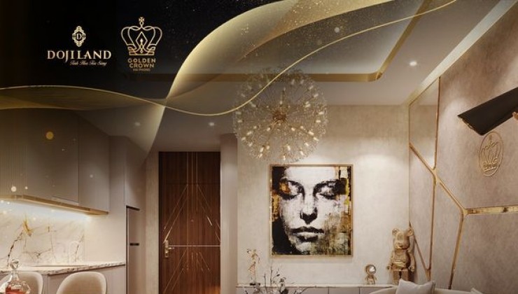 TÒA THÁP VƯƠNG MIỆN ! Golden Crown Hải Phòng - Nơi sống đẳng cấp với giá cả hợp lý!