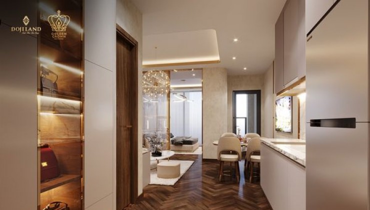 BẤT NGỜ! Chỉ từ 2,5 tỷ VNĐ sở hữu căn hộ tại Golden Crown Hải Phòng!