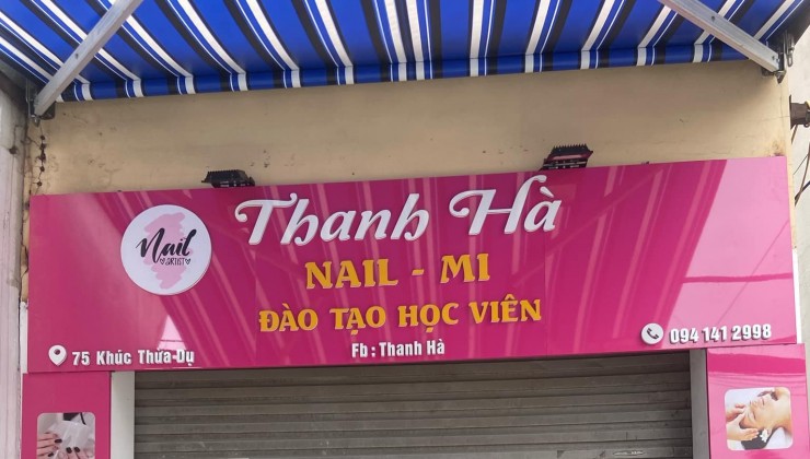 CHÍNH CHỦ SANG NHƯỢNG TIỆM NAIL TẠI 75 KHÚC THỪA DỤ, VĨNH NIỆM, LÊ CHÂN