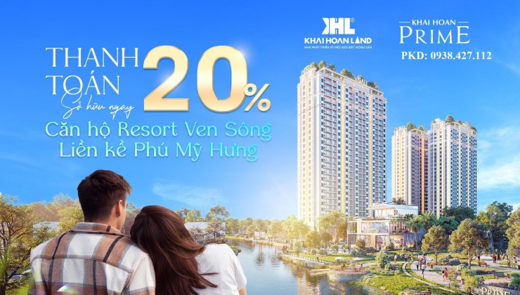 CĂN HỘ RESORT VEN SÔNG LIỀN KỀ PHÚ MỸ HƯNG GIÁ  TỪ 2.1 TỶ