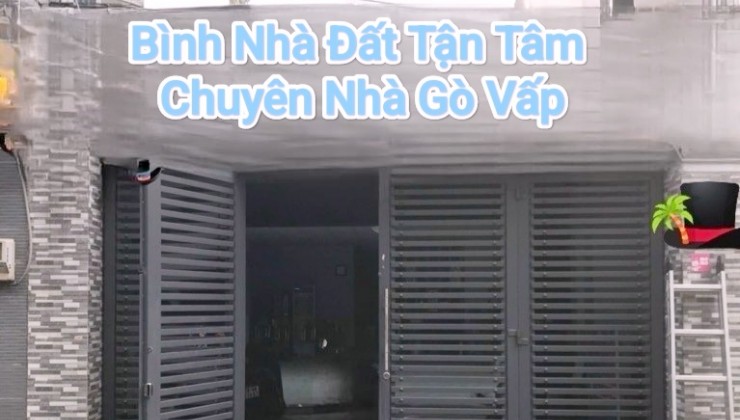 Bán MBKD 5×25 Lê Văn Thọ Hẻm Xe Tải Thông Gò Vấp Hơn 10,X Tỷ