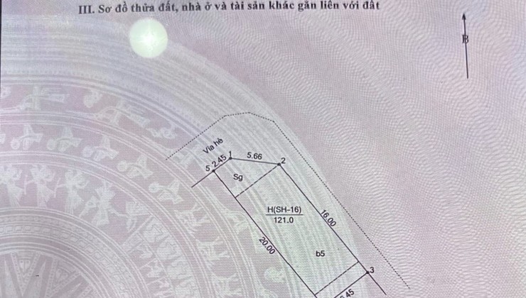 ⚜️ Mặt phố Mạc Thái Tổ, KĐT Nam Trung Yên, Cầu Giấy, 121m2 5T MT 23m,  Chỉ 70 Tỷ ⚜️