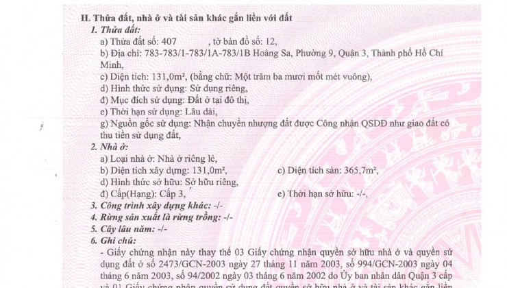 Vị trí siêu đẹp KD MT Hoàng Sa, Phường 9, Quận 3. N 10m DT vàng