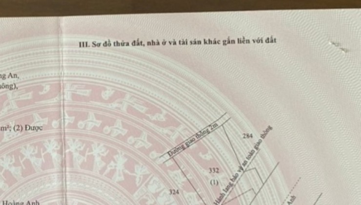 Bán gấp đất vị trí kinh doanh hai mặt tiền khu vực cầu tre giá 4,5 tỷ