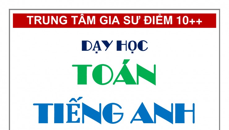 CHƯƠNG TRÌNH TIẾNG ANH CHO BÉ DỊP HÈ