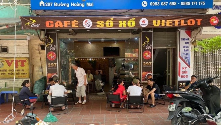 CHÍNH CHỦ SANG NHƯỢNG QUÁN CAFE TẠI KHU ĐÔ THỊ  ĐỀN LỪ, PHƯỜNG HOÀNG VĂN THỤ, QUẬN HOÀNG MAI