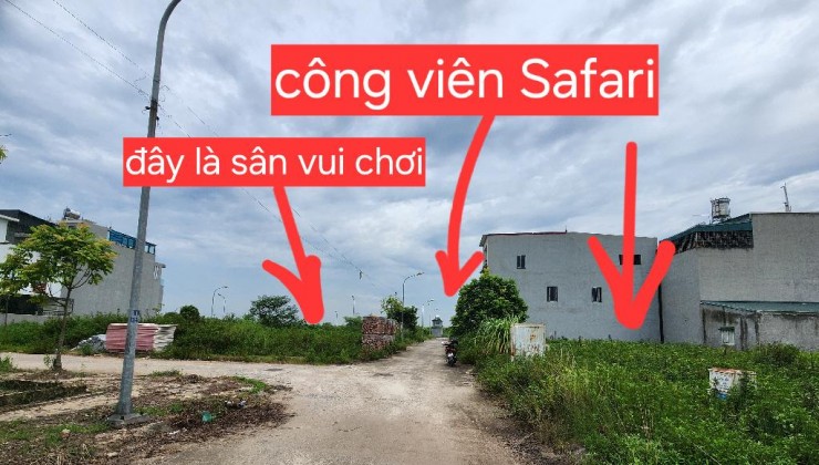 BÁN ĐẤT NGỌC ĐỘNG 80M2, MT5M, OTO TRÁNH - VỈA HÈ PHÂN LÔ - CÁCH CÔNG VIÊN SAFARI 300m