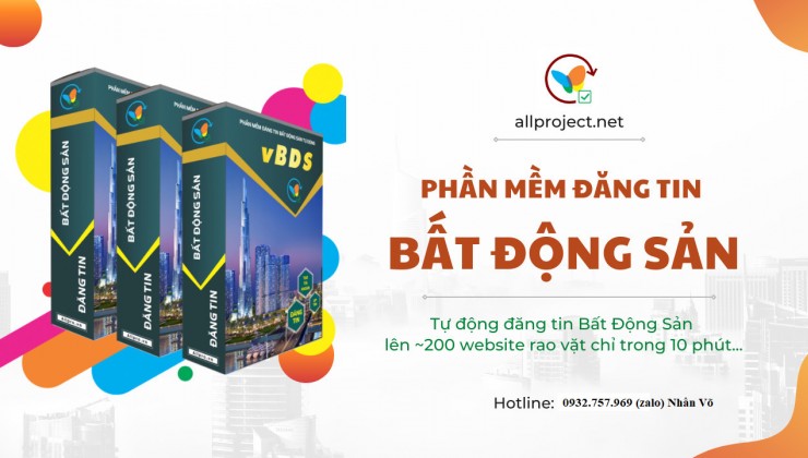 Phần Mềm Đăng Tin Bất Động Sản  vbdsp 200 Website Bds Hiệu Quả nhất hiện nay