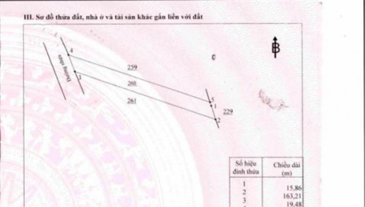 Đất mặt tiền đường chính Nguyễn Hoàng, Tam Phước, Biên Hoà, Đồng Nai, DT: 2.549m2